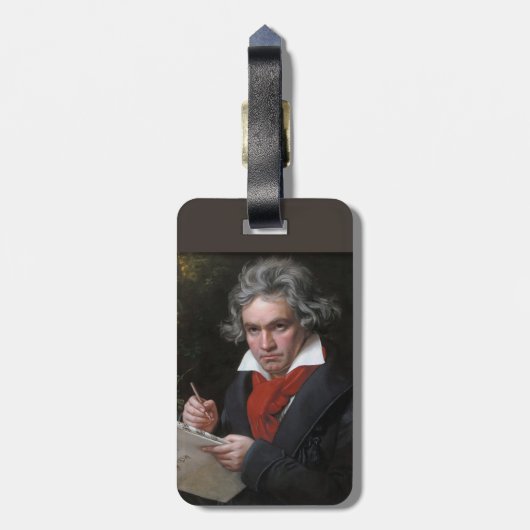 Étiquette À Bagage Missa Solemnis : Ludwig Beethoven Musique classiqu (Dos Vertical)