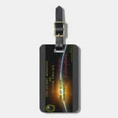 Étiquette À Bagage Missions secrètes d'étiquette de bagage de Reaper (Devant Vertical)