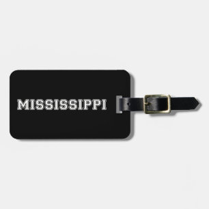 Étiquette À Bagage Mississippi