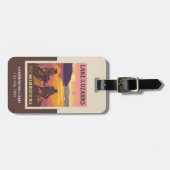 Étiquette À Bagage Missouri | Lac des Ozarks (Devant horizontal)