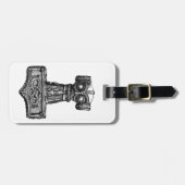 Étiquette À Bagage Mjolnir : Le marteau du Thor (Devant horizontal)