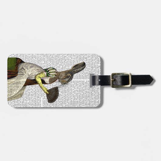 Étiquette À Bagage Mlle Hare (Devant horizontal)