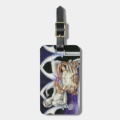 Étiquette À Bagage Mme Crabtree, Le Nouveau Monde (Devant Vertical)