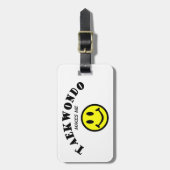 Étiquette À Bagage MMS : Le Taekwondo (Devant Vertical)