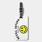 Étiquette À Bagage MMS : Plongée à l'air (Devant Vertical)