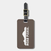 Étiquette À Bagage Moab S'Il Vous Plaît (Devant Vertical)