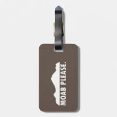 Étiquette À Bagage Moab S'Il Vous Plaît (Dos Vertical)