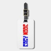 ÉTIQUETTE À BAGAGE MODE FACILE (Devant Vertical)
