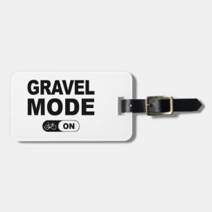 Étiquette À Bagage Mode Gravier Activé