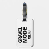 Étiquette À Bagage Mode Gravier Activé (Dos Vertical)