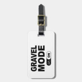 Étiquette À Bagage Mode Gravure activé (Devant Vertical)