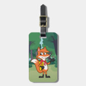 Étiquette À Bagage modèle (Devant Vertical)