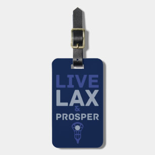Étiquette À Bagage Modèle de balise de bagage en direct LAX & Prosper