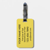 Étiquette À Bagage Modèle d'étiquette de bagage Dortmund Heart, Allem (Dos Vertical)