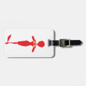 Étiquette À Bagage Modèle Diva Strong Travel Bag (Devant horizontal)