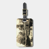 ÉTIQUETTE À BAGAGE MODÈLE D'OPÉRATEUR DE CRANE DU NORD-OUEST 104 PIPE (Devant Vertical)