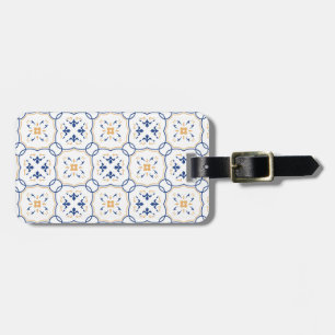 Étiquette À Bagage Modèle floral