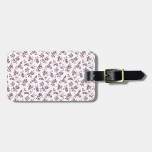 Étiquette À Bagage Modèle floral