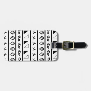 Étiquette À Bagage Modèle Mandala