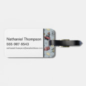 Étiquette À Bagage Modèle Travel To HOGWARTS™ (Dos horizontal)