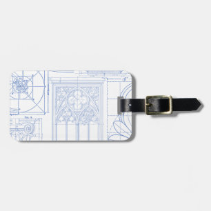 Étiquette À Bagage Modèles architecturaux