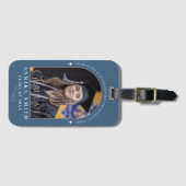 Étiquette À Bagage Moderne Élégant Diplômé Inspiration Aventure (Devant Horizontal)