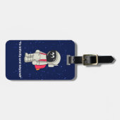 Étiquette À Bagage modification astronaute (Devant horizontal)