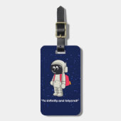 Étiquette À Bagage modification astronaute (Devant Vertical)