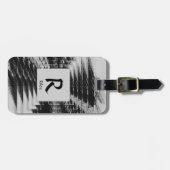 Étiquette À Bagage Modifier le nom initial, ajouter (supprimer), bros (Devant horizontal)