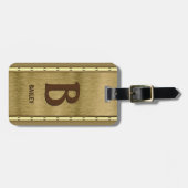 Étiquette À Bagage Modifier le nom initial, ajouter (supprimer), Brow (Devant horizontal)