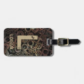 Étiquette À Bagage Modifier le nom initial, ajouter (supprimer), engr (Devant horizontal)