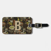 Étiquette À Bagage Modifier le nom initial, ajouter (supprimer), la d (Devant horizontal)