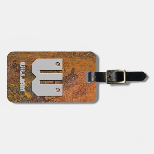 Étiquette À Bagage Modifier le nom initial, ajouter (supprimer), méta (Devant horizontal)