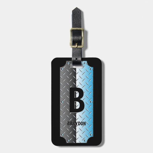 Étiquette À Bagage Modifier le nom initial, ajouter (supprimer), méta (Devant Vertical)