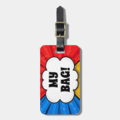 Étiquette À Bagage Modifier les détails Ajouter les détails POP ART B (Devant Vertical)