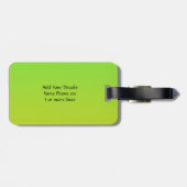 Étiquette À Bagage Modifier tout le texte, Dinkum clair Aussie Drapea (Dos horizontal)