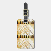 Étiquette À Bagage Moi et mes flux_ (Devant Vertical)