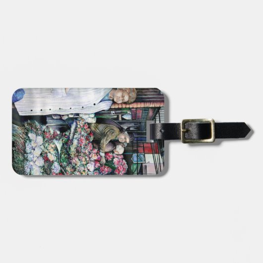 Étiquette À Bagage Moment magique en Misloc (Devant horizontal)