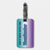 Étiquette À Bagage Mominator (Dos Vertical)