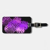 Étiquette À Bagage Momona Pineapple Hawaiian Tropical (Devant horizontal)