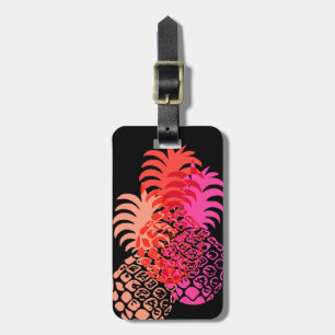 Étiquette À Bagage Momona Pineapple Hawaiian Tropical
