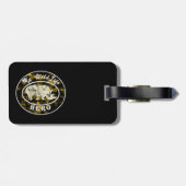 Étiquette À Bagage Mon héros de la faune (Dos horizontal)