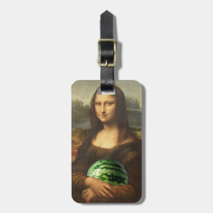 Étiquette À Bagage Mona Melona Lisa
