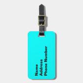 Étiquette À Bagage Monarchia (Devant Vertical)