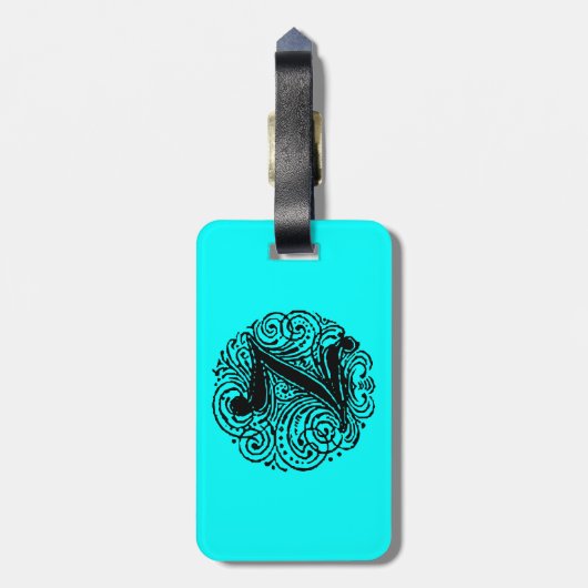 Étiquette À Bagage Monarchia (Dos Vertical)