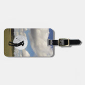 Étiquette À Bagage Monde de golf (Devant horizontal)