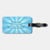 Étiquette À Bagage Monde de la paix (Dos horizontal)