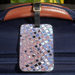 Étiquette À Bagage Monde Disco Ball Mirco super