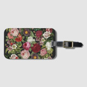 Étiquette À Bagage Monde du Rose (Devant Horizontal)