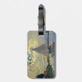 Étiquette À Bagage Monet - Bateau à Petit-Gennevilliers - Code QR (Dos Vertical)